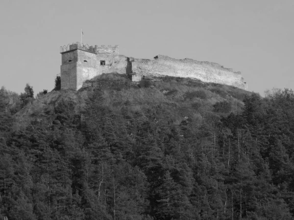 Γενική Άποψη Του Λόφου Castle — Φωτογραφία Αρχείου