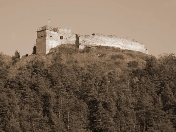 Utsikt Castle Hill – stockfoto