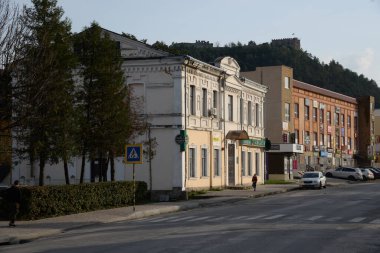 Eski kasabanın tarihi merkezi.