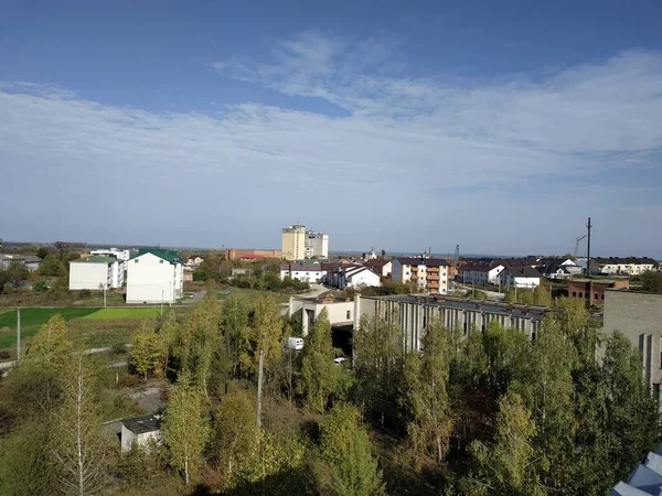 Pencereden Şehre Olan Manzara — Stok fotoğraf