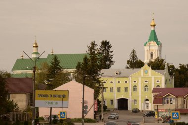 Eski kasabanın tarihi merkezi.