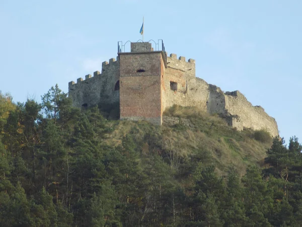 Vue Générale Colline Château — Photo