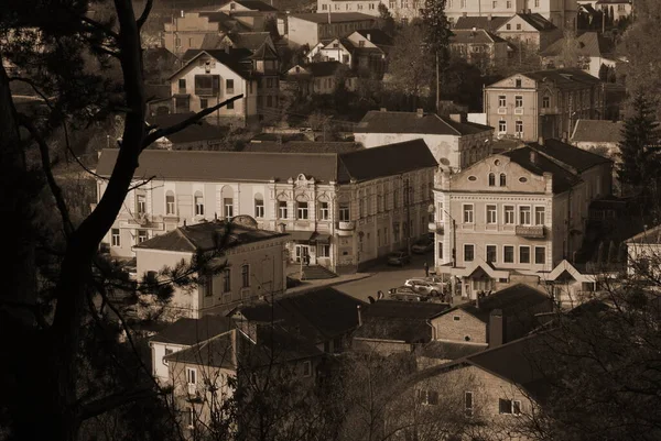 Eski Kasabanın Tarihi Merkezi — Stok fotoğraf