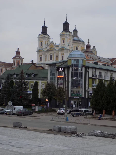 Eski Kasabanın Tarihi Merkezi — Stok fotoğraf