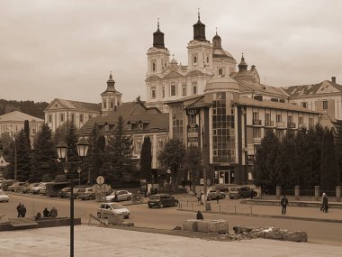 Eski kasabanın tarihi merkezi.                           