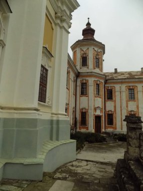 Eski şehrin mimarisi, mimarisi, eski, şehir.         