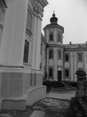 Eski şehrin mimarisi, mimarisi, eski, şehir.         