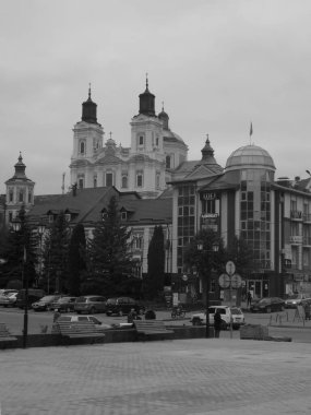 Eski kasabanın tarihi merkezi.                           