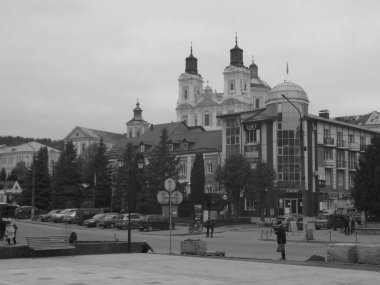 Eski kasabanın tarihi merkezi.                           