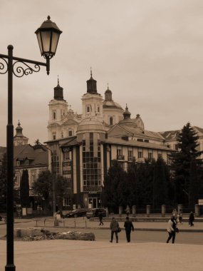 Eski kasabanın tarihi merkezi.                           