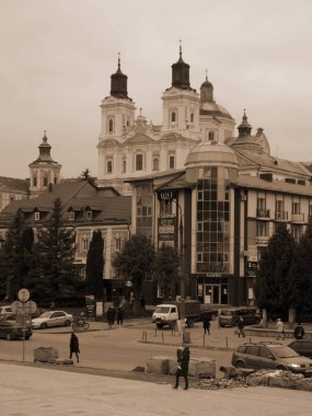 Eski kasabanın tarihi merkezi.                           