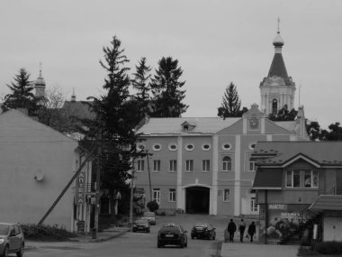 Eski kasabanın tarihi merkezi.                           