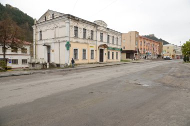 Eski kasabanın tarihi merkezi.                           