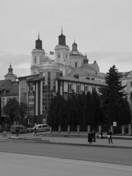 Het Historische Centrum Van Oude Stad — Stockfoto