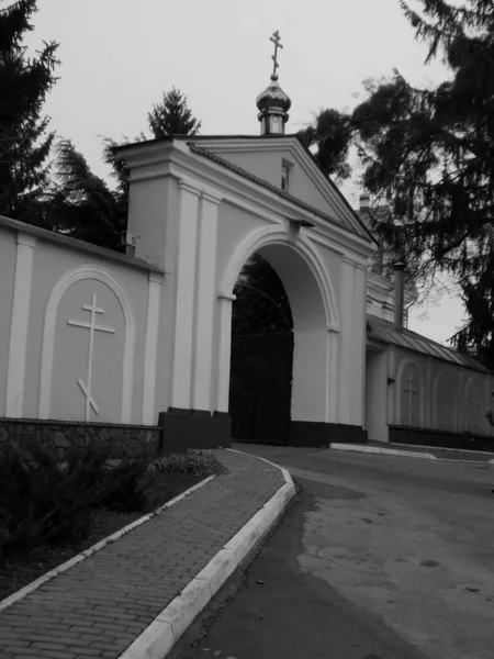 Monasheskyy Edificio Epifanía Monasterio — Foto de Stock