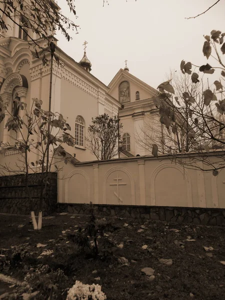 Monasheskyy Bâtiment Monastère Épiphanie — Photo