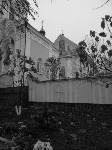 Monasheskyy Budynek Klasztor Objawienia Pańskiego — Zdjęcie stockowe