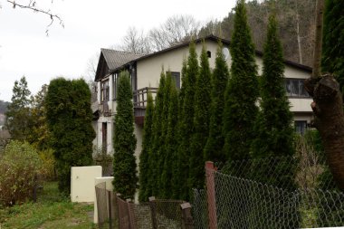  Eski şehrin mimarisi.