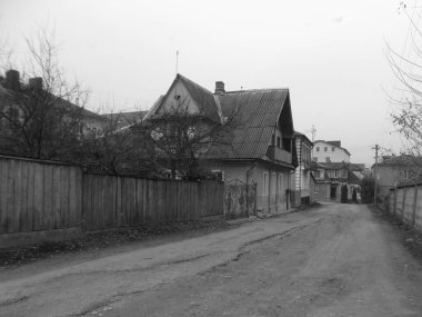  Eski şehrin mimarisi.