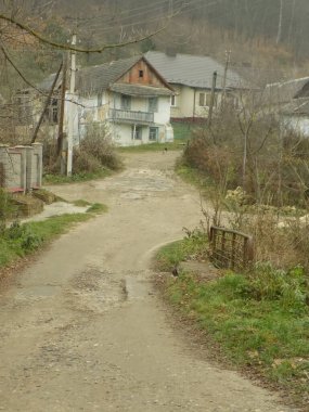  Eski şehrin mimarisi.