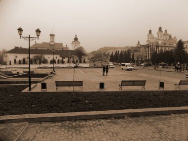 Eski kasabanın tarihi merkezi.                                                      