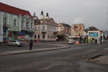   Eski kasabanın tarihi merkezi.                                             