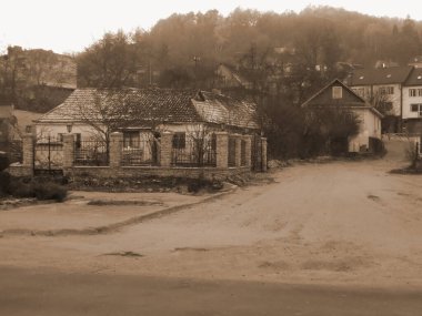  Eski şehrin mimarisi.          