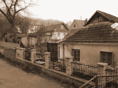  Eski şehrin mimarisi.          