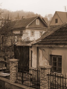  Eski şehrin mimarisi.          