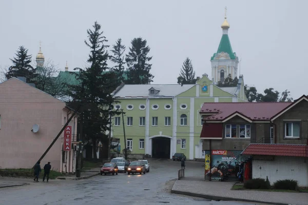 Рождественская Елка Старом Городе — стоковое фото