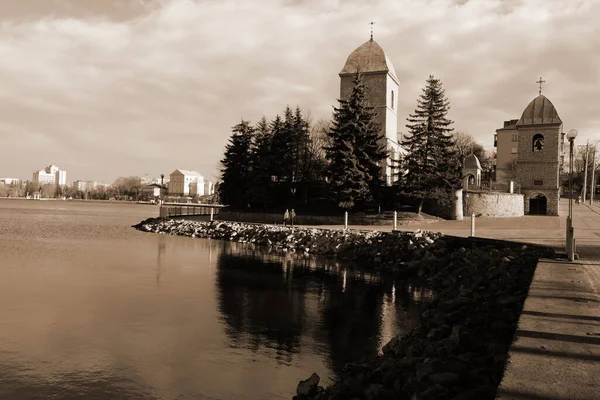 Iglesia Santa Cruz Ternopil — Foto de Stock