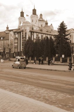 Eski kasabanın tarihi merkezi.                                                                