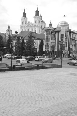 Eski kasabanın tarihi merkezi.                                                                