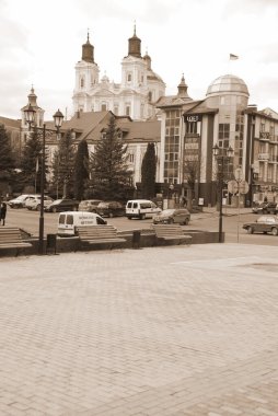 Eski kasabanın tarihi merkezi.                                                                