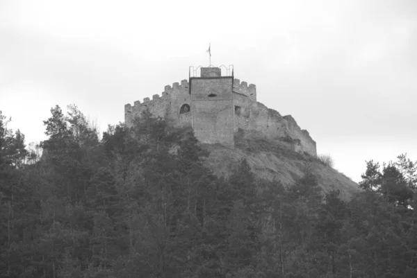 Vue Générale Colline Château — Photo