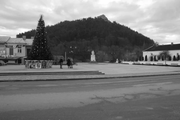 Kerstboom Oude Stad Kerstboom Oude Stad — Stockfoto