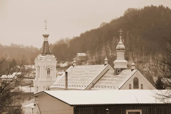 Monasheskyy Building Epiphany Monastery — Stock Photo, Image