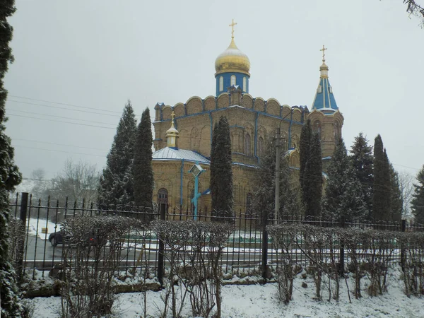 Kerk Van Svyatopokrovska Regiment Kremenets — Stockfoto