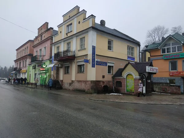 Die Zentrale Straße Der Altstadt Zentral Straße Alt Stadt — Stockfoto