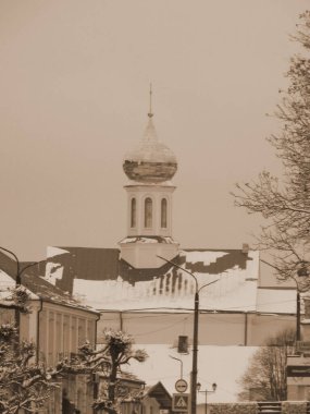 Eski kasabanın tarihi merkezi.                                                                