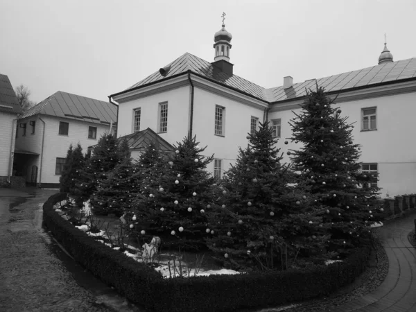 Μοναστήρι Των Θεοφανείων Κτίριο Monasheskyy — Φωτογραφία Αρχείου