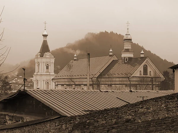 Monasheskyy Building Epiphany Monastery — Stock Photo, Image