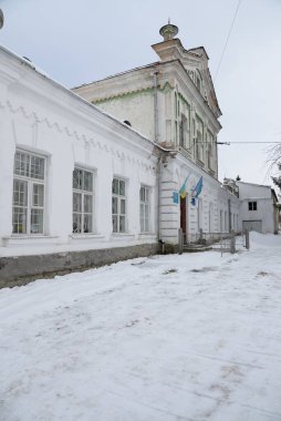   Eski kasabanın tarihi merkezi.    