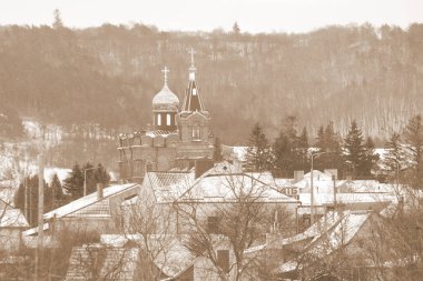 Pencereden şehre olan manzara.
