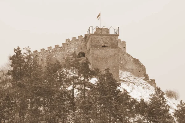 Allgemeiner Blick Auf Den Burgberg — Stockfoto