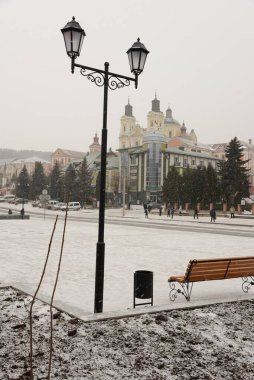 Eski kasabanın tarihi merkezi.                                                                