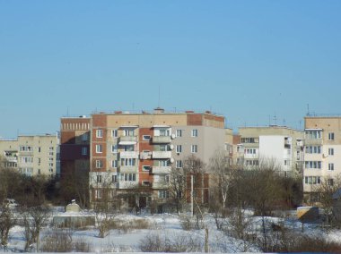 Pencereden şehre olan manzara.