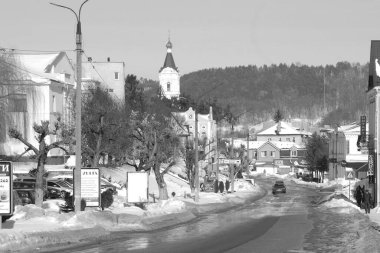  Eski kasabanın tarihi merkezi.                                                                                     