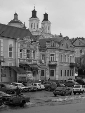   Eski kasabanın tarihi merkezi.                