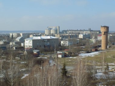  Pencereden şehre olan manzara.                  